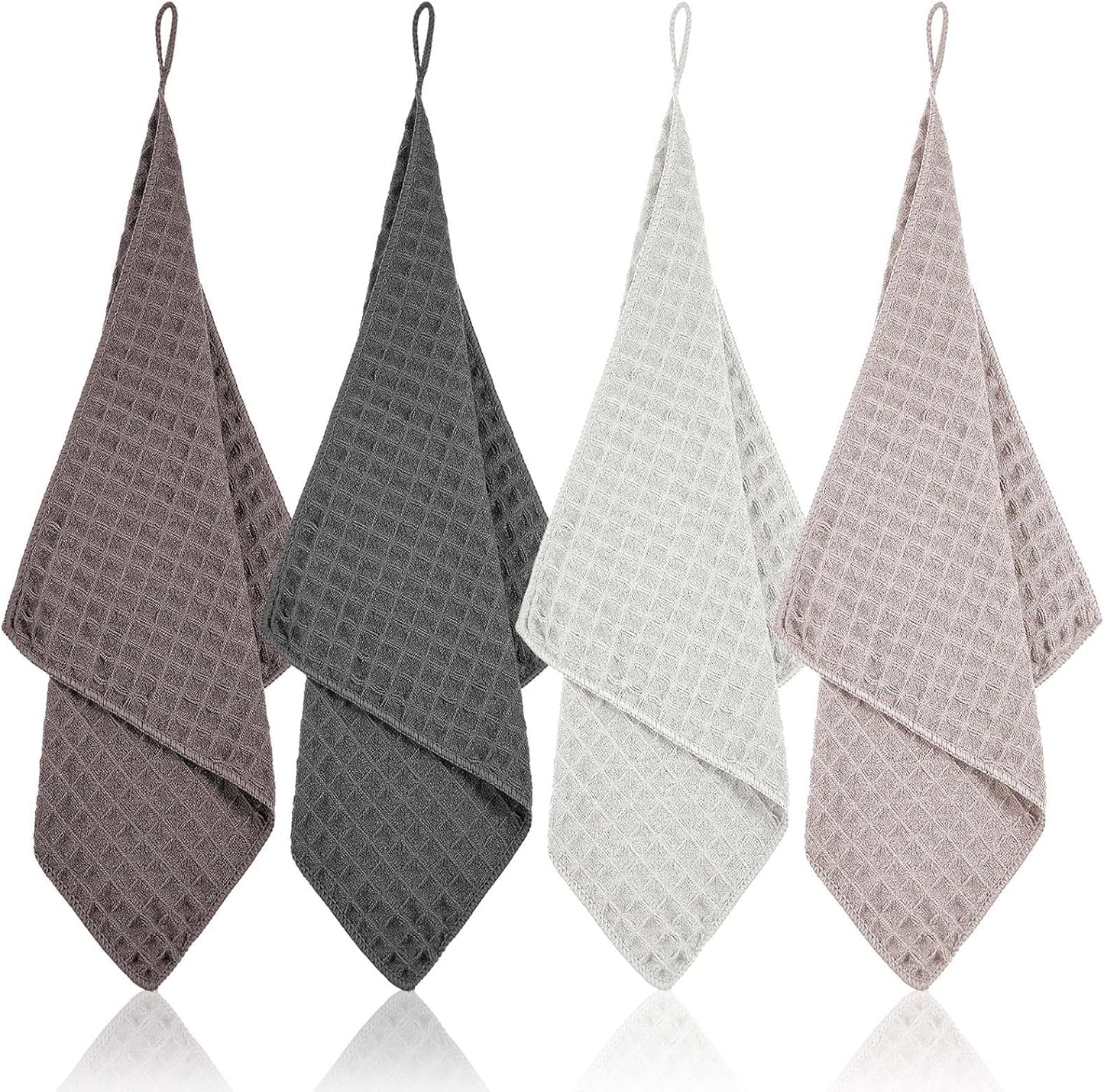 4 Pack Barista Microfiber Cloths 12”x12” Barista Towels Professional Cleaning Towels for Espresso Machines, Steam Wands Countertops Coffee Bar Accessories