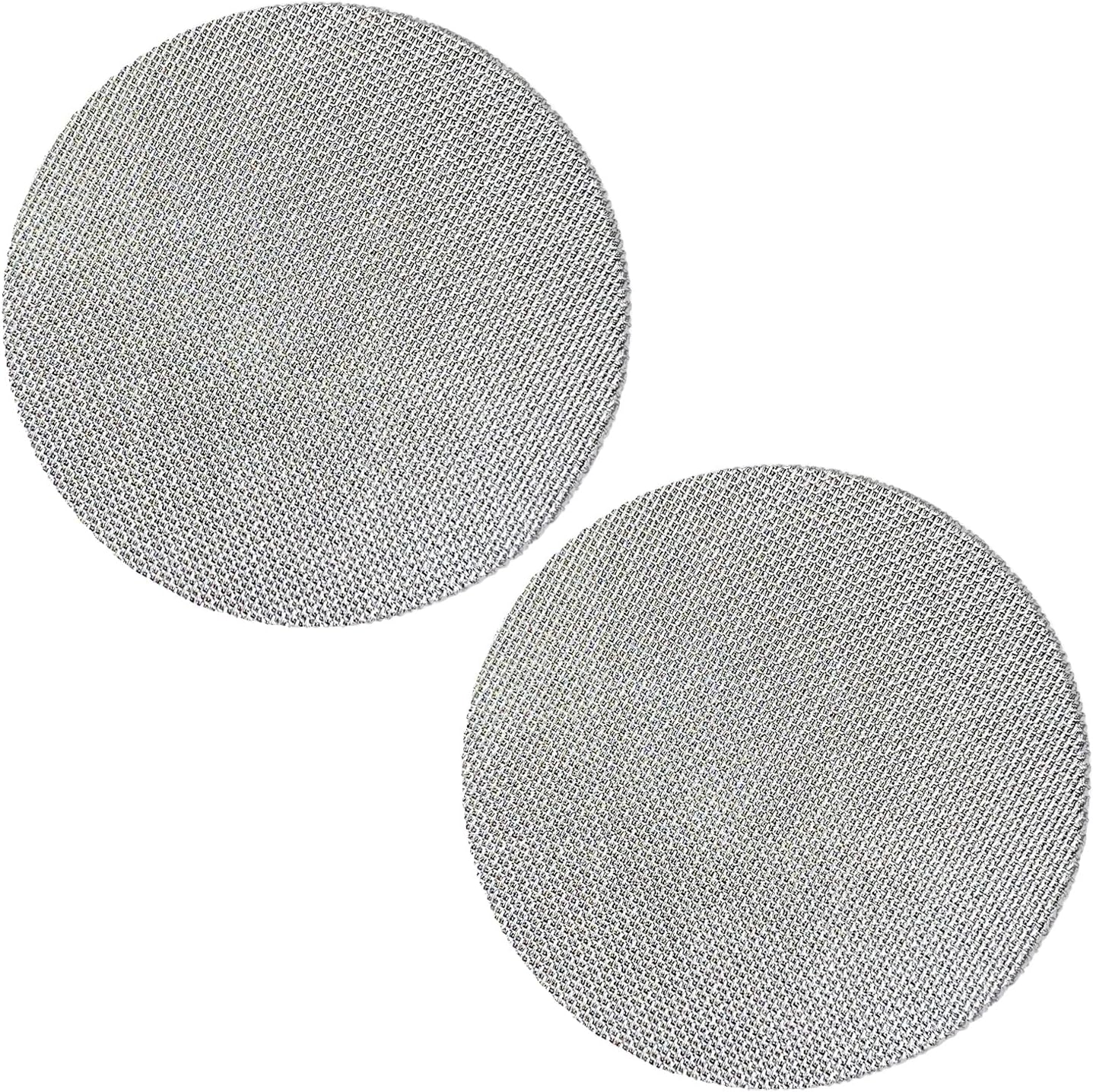 2 Pack 51mm Espresso Puck Screen, Reusable Coffee Filter Screen for Portafilter Filter Basket, 1.7mm Thickness 150μm 316 Stainless Steel, Compatible with Espresso Machine