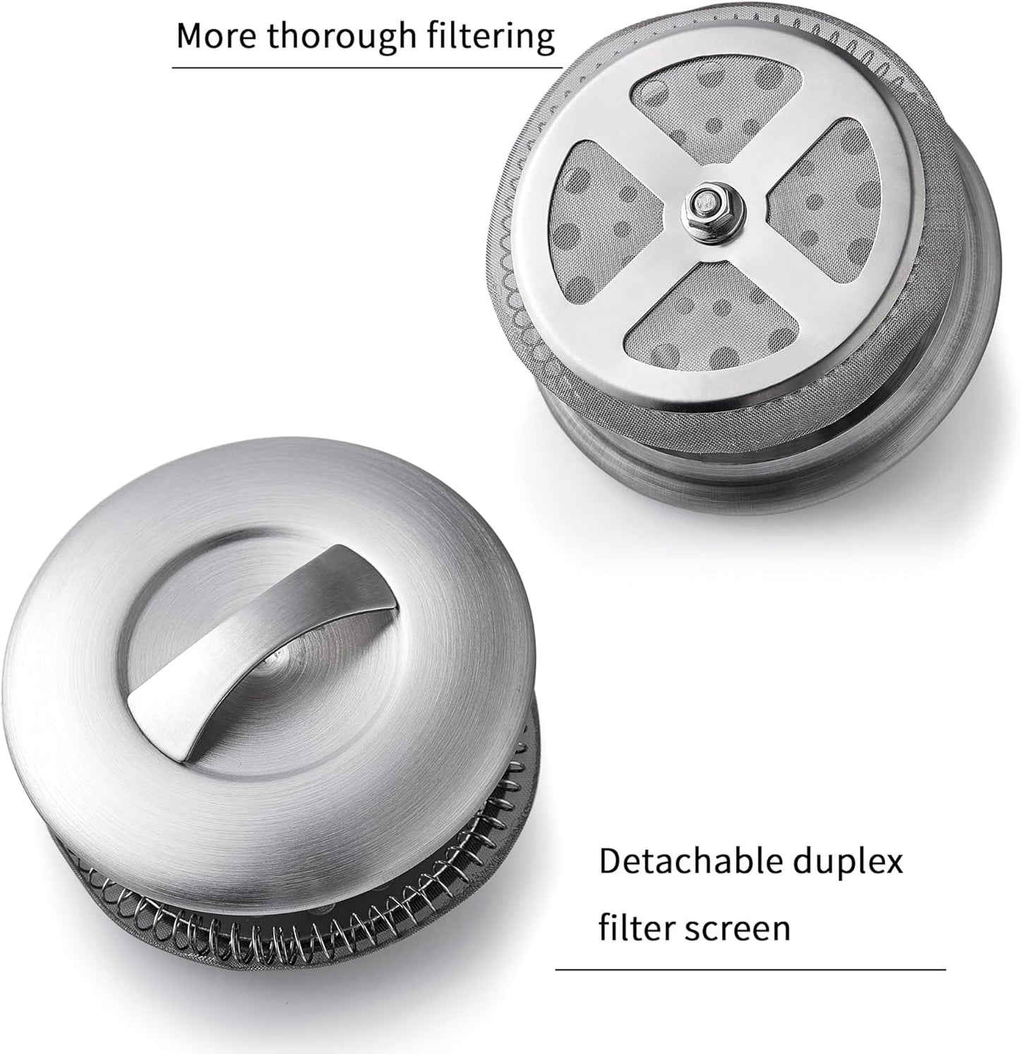 2000ML/68OZ Glass Pitchers with Lid for Hot and Cold Drinking, Heat Resistant Borosilicate Glass Pitcher for Tea, Juice, Milk, Cold Hot Beverages