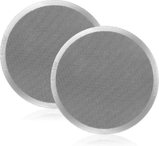 IKAPE 51mm 2pc Espresso Puck Screen, 0.2mm Thickness, Reusable Metal Ultra-thin & Ultra-light Coffee Filters, Food-grade 316 Stainless Steel Coffee Puck Screen for Espresso Baristas