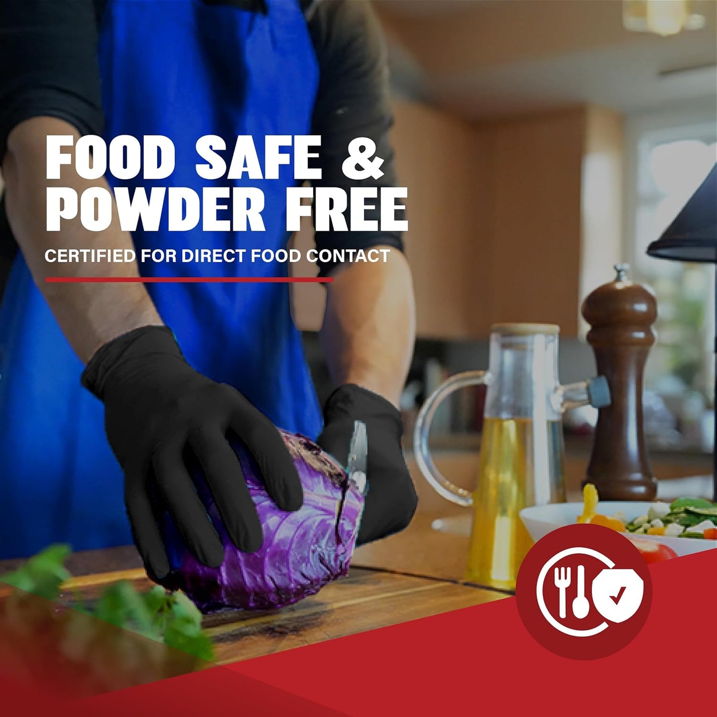 4Mil Synsafe Black (100 CT)-XL