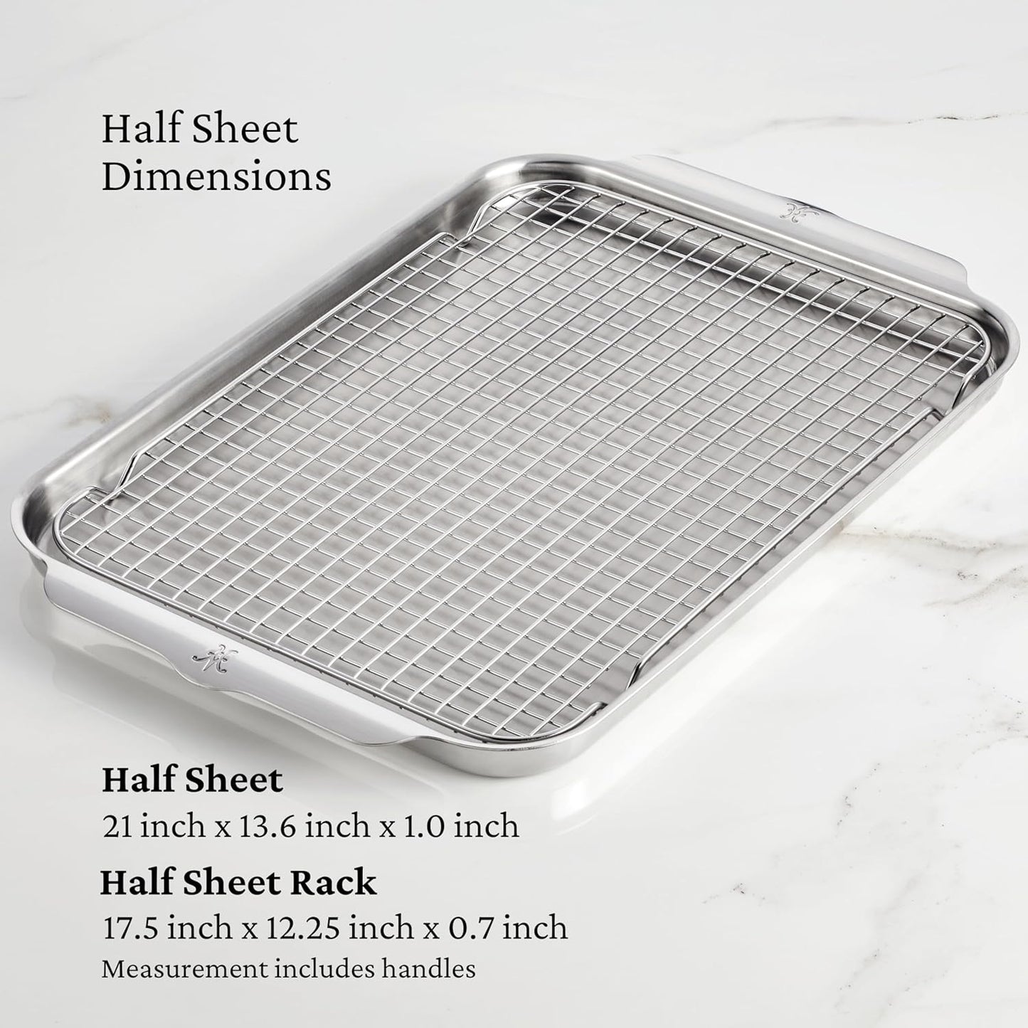 Hestan Provisions OvenBond – 5-Piece Tri-ply Baking Sheet Set