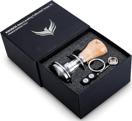 51 mm Tamper Tool Espresso Spring Loaded Calibrated Coffee Tamper Compatible With Delonghi, Casabrews, Smeg and more Espresso Machine Accessories