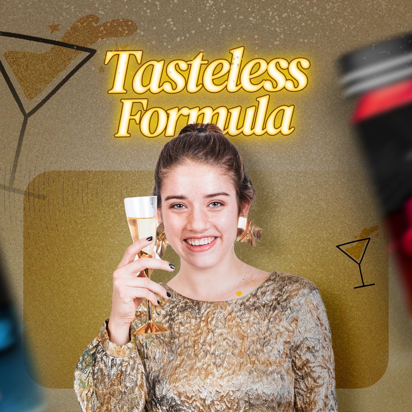 BeePoint Red Edible Glitter for Drinks 15g - Food Grade, Vibrant Color Shimmer Powdered Dust for Drinks, Cocktails, Cake Decorating, Baking, Chocolates, Candy, Sweets, & Cookies - Vegan & Gluten Free