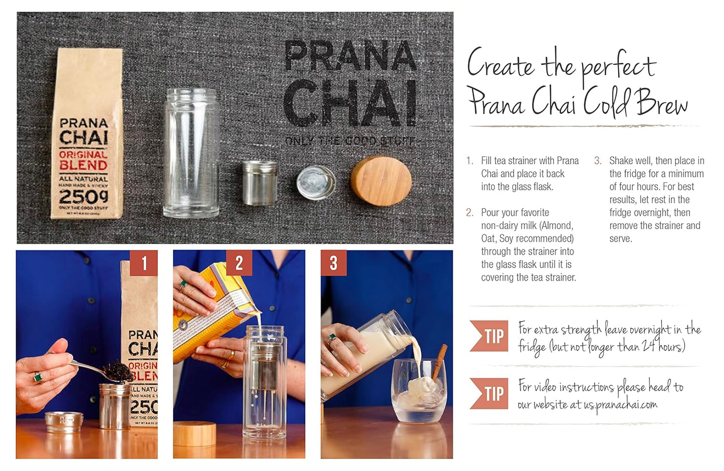 Prana Chai Home Brew Gift Set