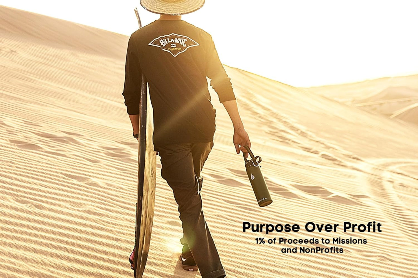 HYDRO CELL Stainless Steel Insulated Water Bottle with Straw - For Cold & Hot Drinks - Metal Vacuum Flask with Screw Cap and Modern Leakproof Sport Thermos for Adults (Army 18oz)