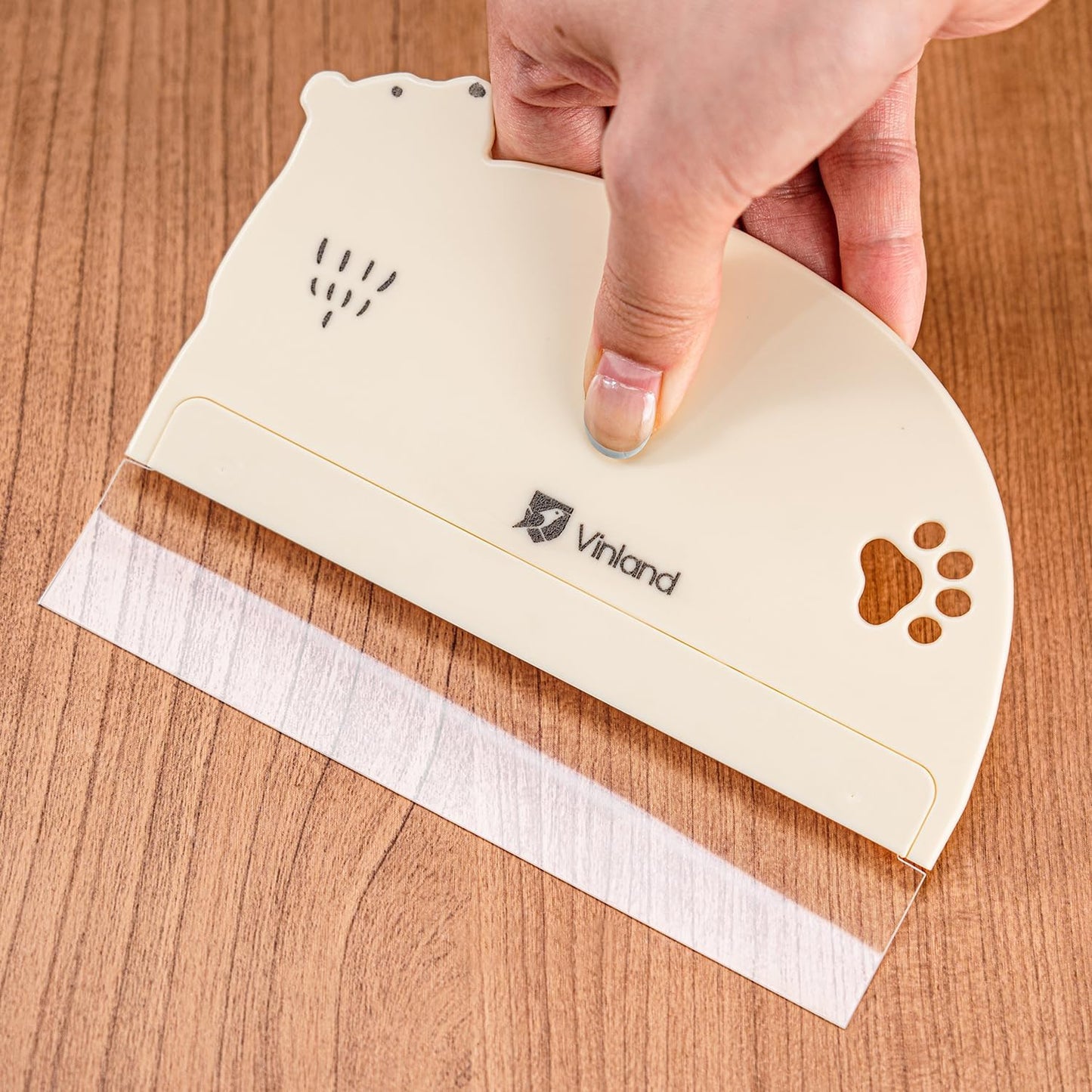 1 Pcs Cake Smoother Scraper, Cake Decorating Supplies, Food-Grade Transparent Flexible PE Plastic Cake Scraper‌ - Designed for bread and cake decoration (4 pcs Scrapers Included, Non-Installable)