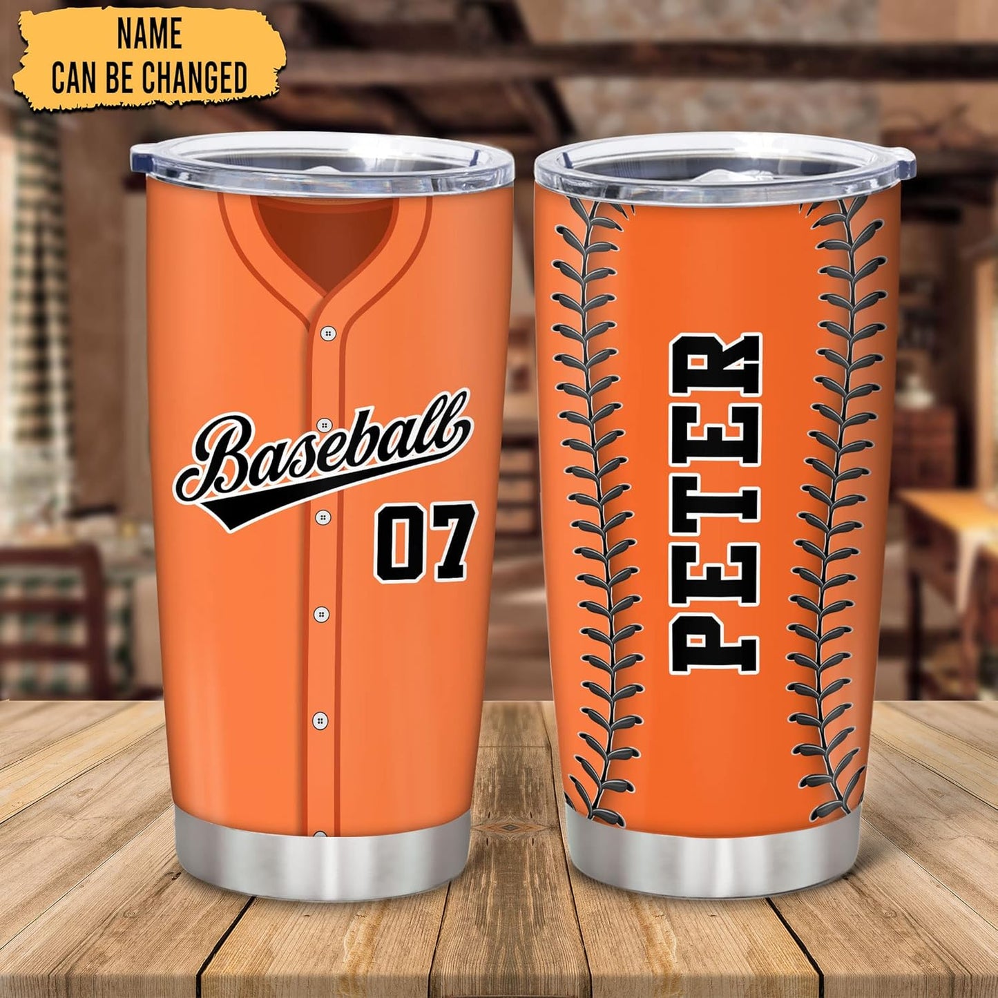Hyturtle Personalized Baseball Tumbler Baseball Players Design Stainless Steel Double Walled Vacuum Insulated Tumblers 20oz30oz Coffee Travel Mug Cup Christmas Gift For Men Boys Friends Dad Sports Fan