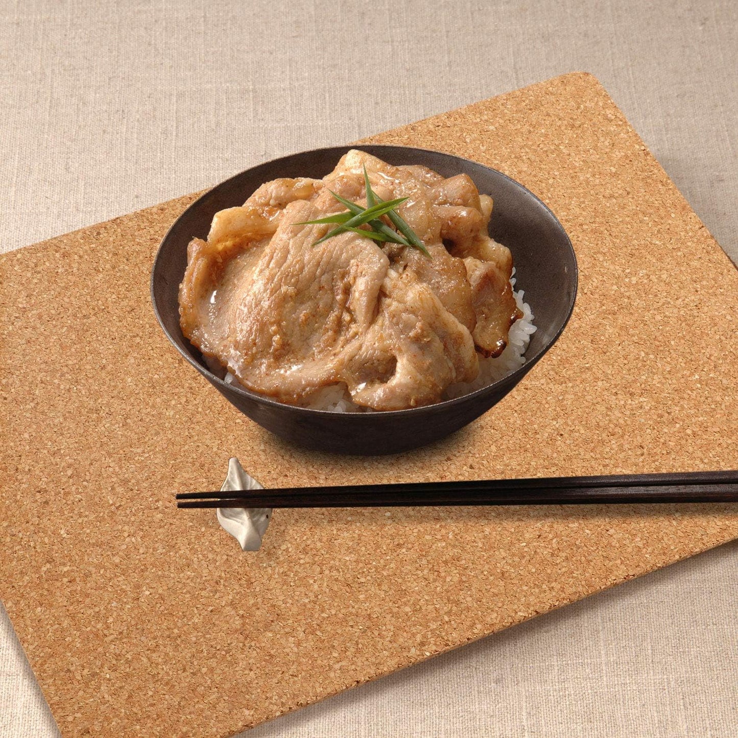 Boao 4 Pack Rectangle Cork Trivets for Hot Dishes 11'' x 8'' x 0.2'' Cork Plant Coasters Placemat Hot Pad Sheet Heat Resistant for Kitchen Countertops Table Pots Pans Restaurant Cafe Wedding Supplies