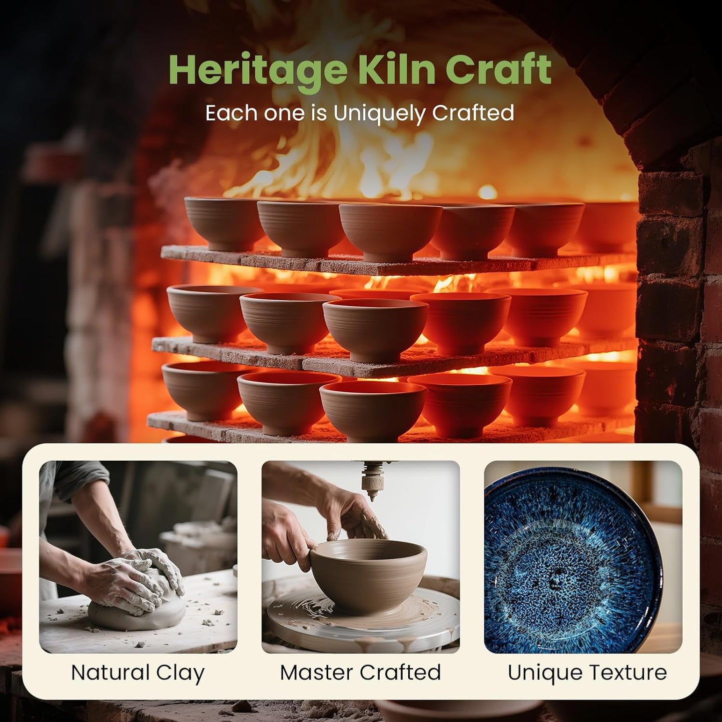 Matcha Whisk Set, Ceramic Matcha Set Includes Matcha Bowl, Matcha Whisk & Holder, Scoop, Sifter, Spoon, Scoop Rest, Tea Mat, User Manual - 9 Pcs Matcha Kit for Matcha Lovers (Blue)