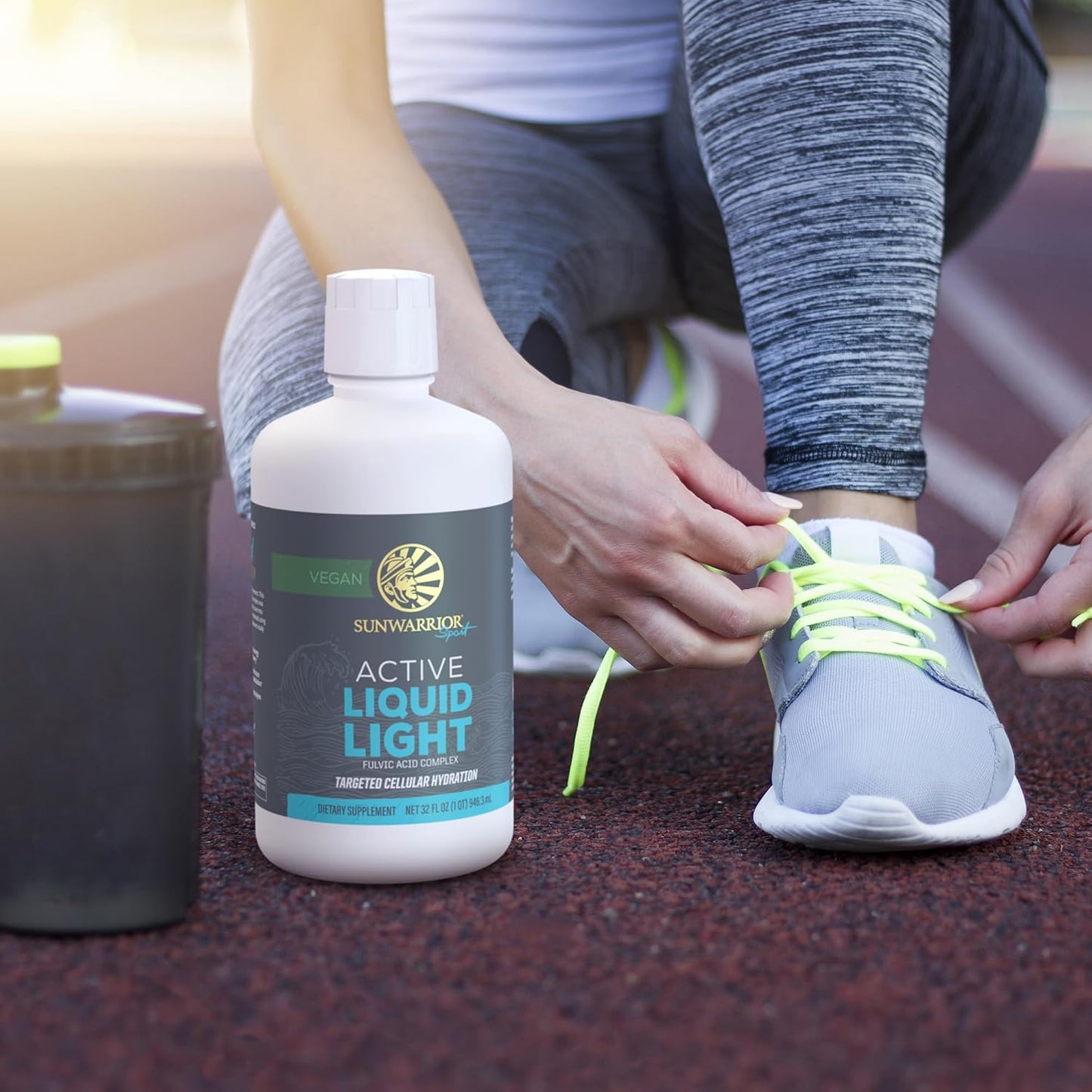 Fulvic Acid Trace Minerals Drops Supplement Organic Liquid Mineral Water Drops Vegan | Plant Based Liquid Light Mineral Complex 32 Fl Oz 32 Servings by Sunwarrior