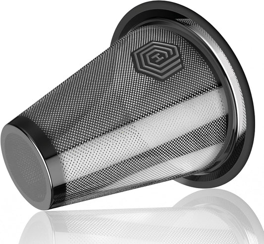 HEXNUB Reusable Coffee Filter for Fellow Stagg XF - Stainless Steel Paperless Pour Over Brewing, Sustainable Mesh Filter for Fellow Coffee Makers