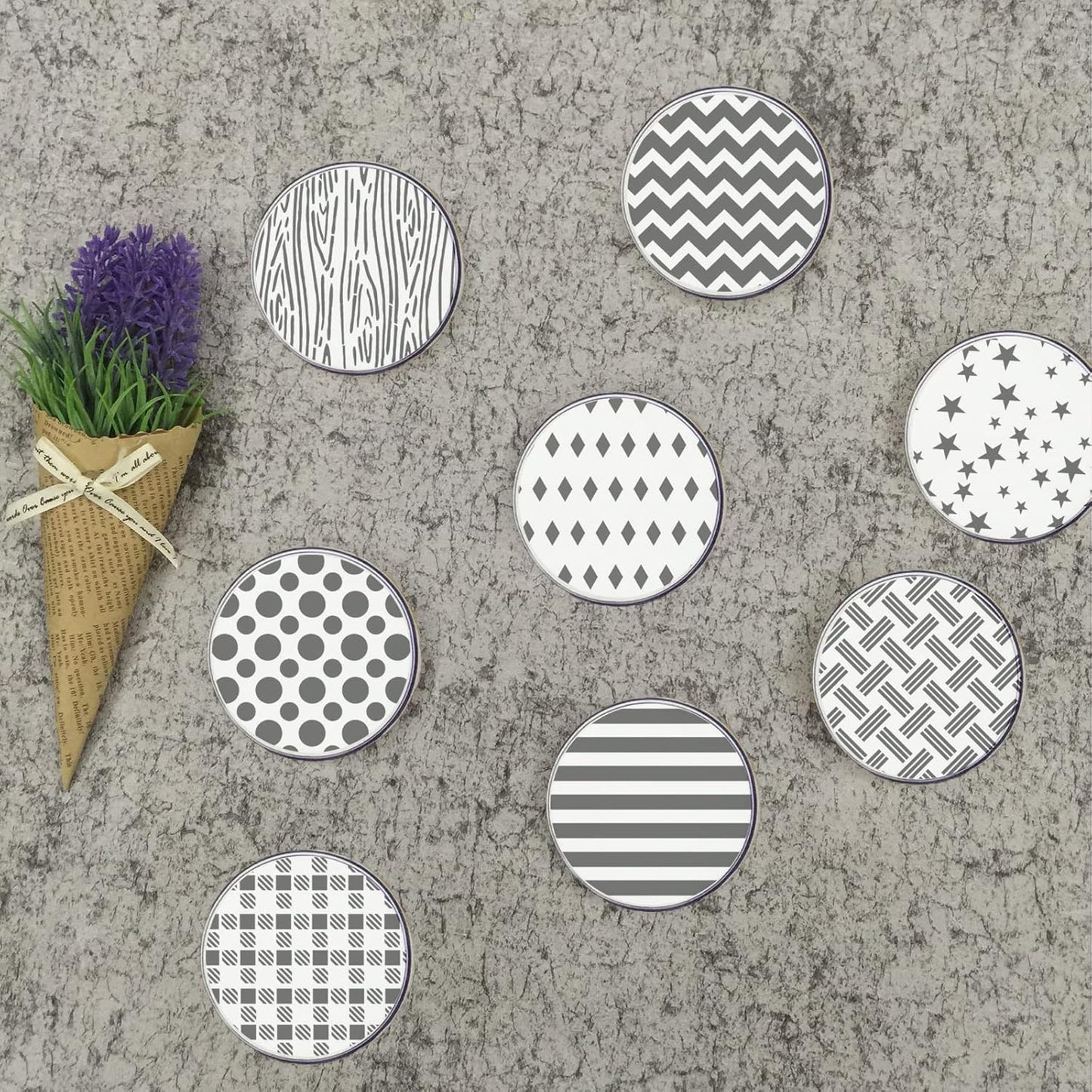 Stencil Genie 16 Pcs 5.5x5.5in Baking Stencils for Royal Icing, Airbrush, Sugar & Craft Painting