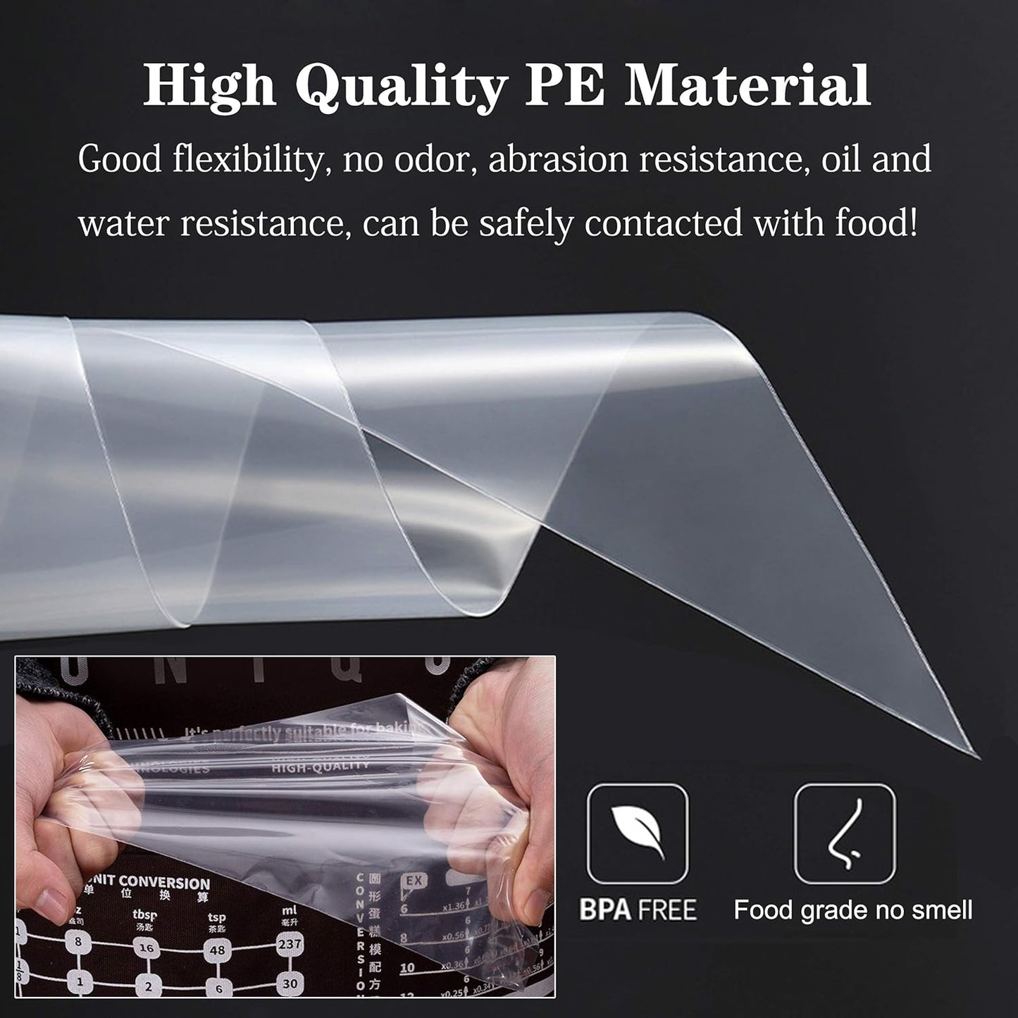 14 Inch Piping Bags and Tips Set - 100Pcs Disposable Pastry Bags with Tips for Cupcakes, Cookies, Frosting & Icing, Cake Decorating Tools with Frosting Nozzles Baking Supplies for Home, Kitchen Use