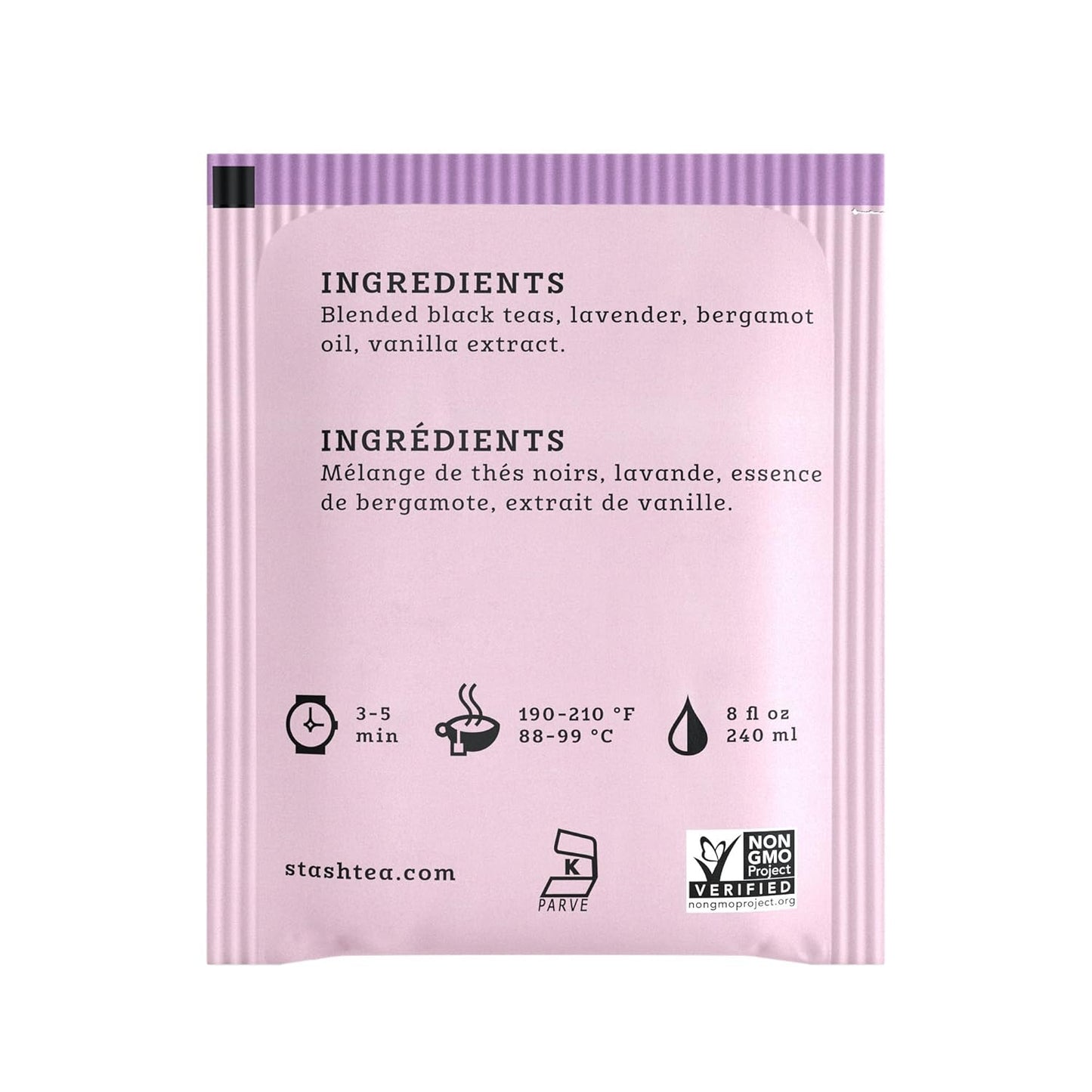 Stash Tea Breakfast In Paris Black Tea - Caffeinated, Non-GMO Project Verified Premium Tea with No Artificial Ingredients, 18 Count (Pack of 6) - 108 Bags Total