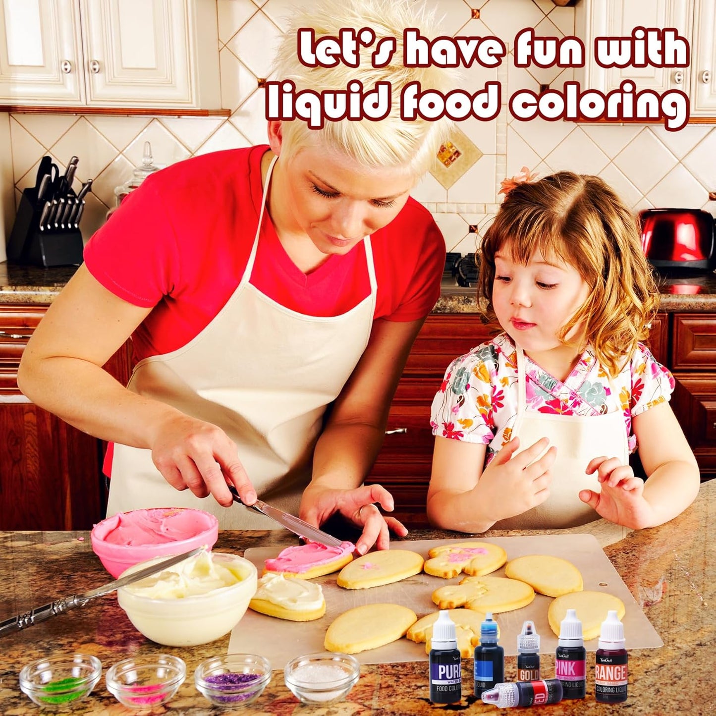 Food Coloring Liquid - Vibrant Color Food Coloring for Cake Decorating, Baking, Easter Egg, Icing - Tasteless Food Color Dye for Fondant, Cooking, Slime, Airbrush (White, 8 Fl.oz)