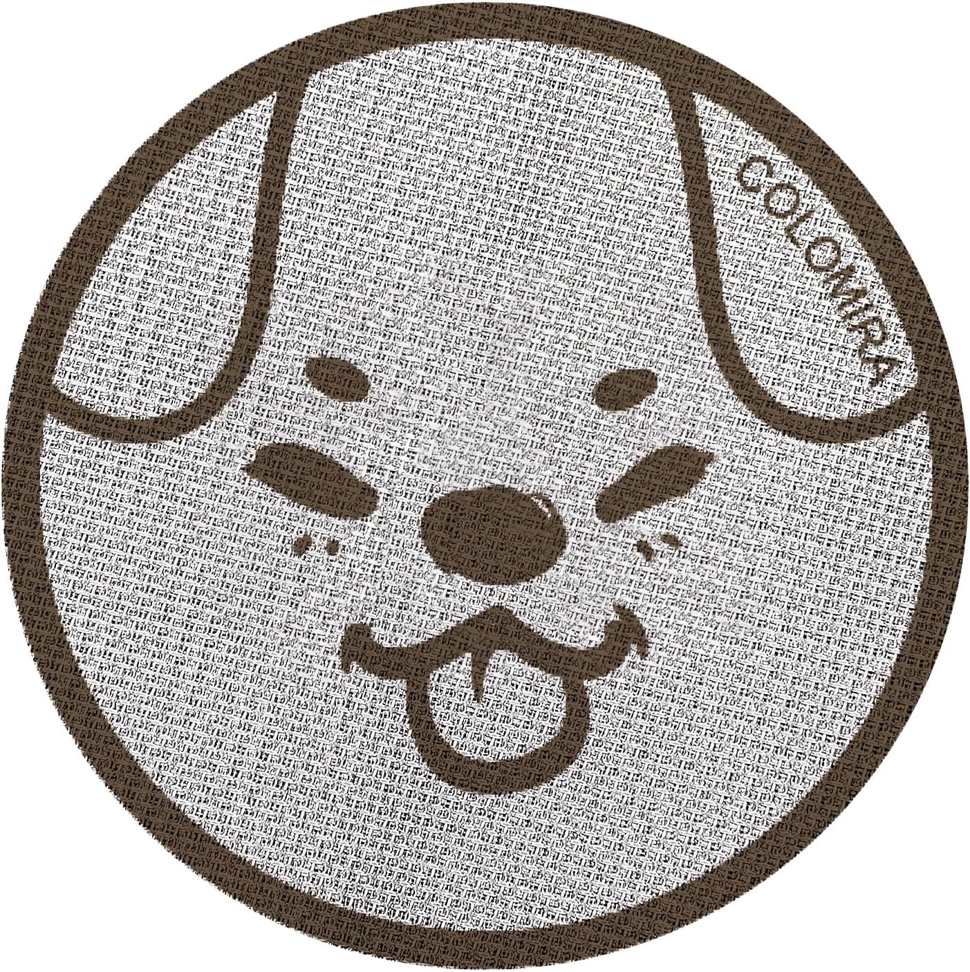 53.5mm Espresso Puck Screen, Lower Shower Screen, Metal Coffee Reusable Filter for 54mm Espresso Portafilter Basket, 1.7 Thickness(Doggie)