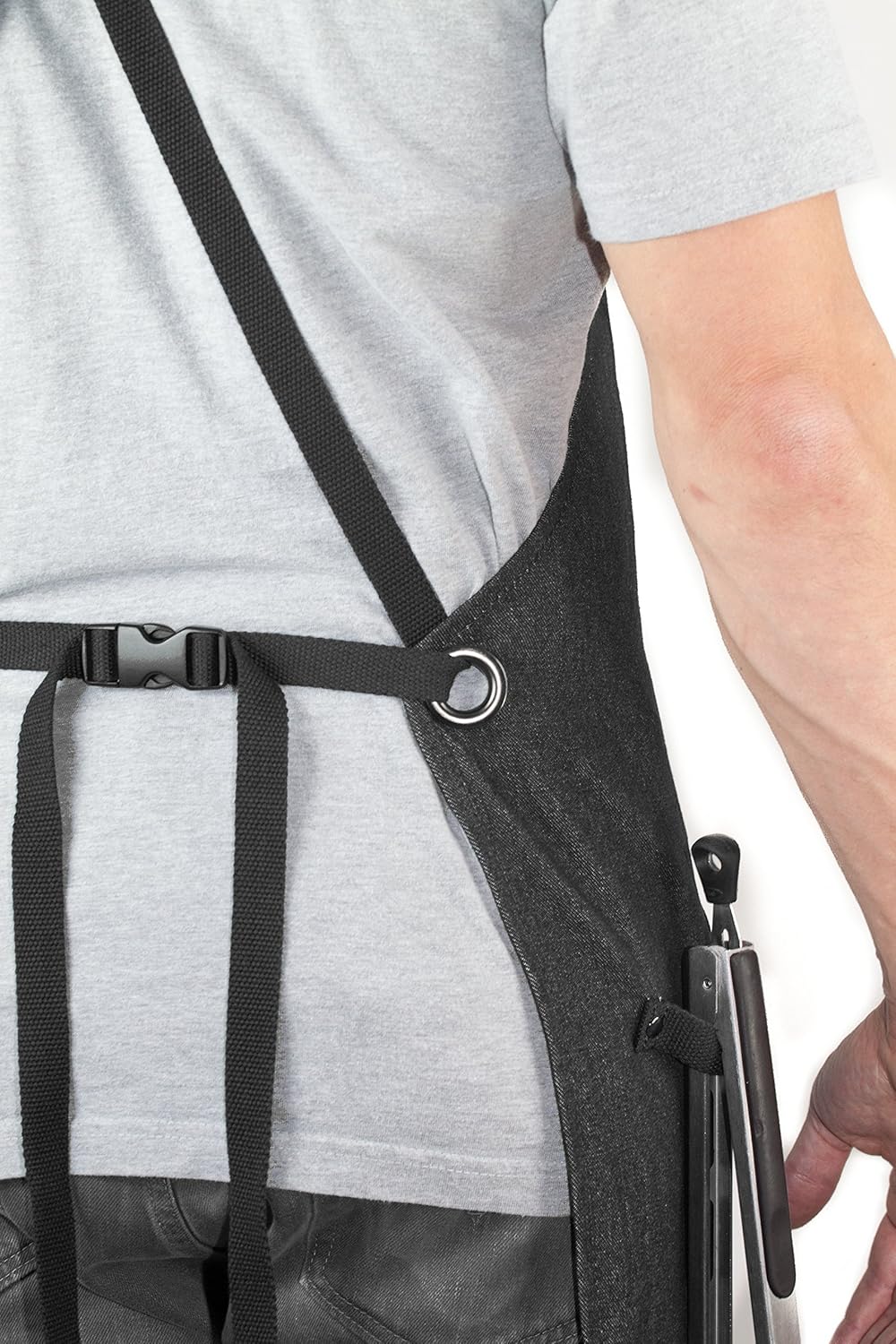 Hudson Durable Goods - Professional Grade Chef Apron for Kitchen, BBQ & Grill