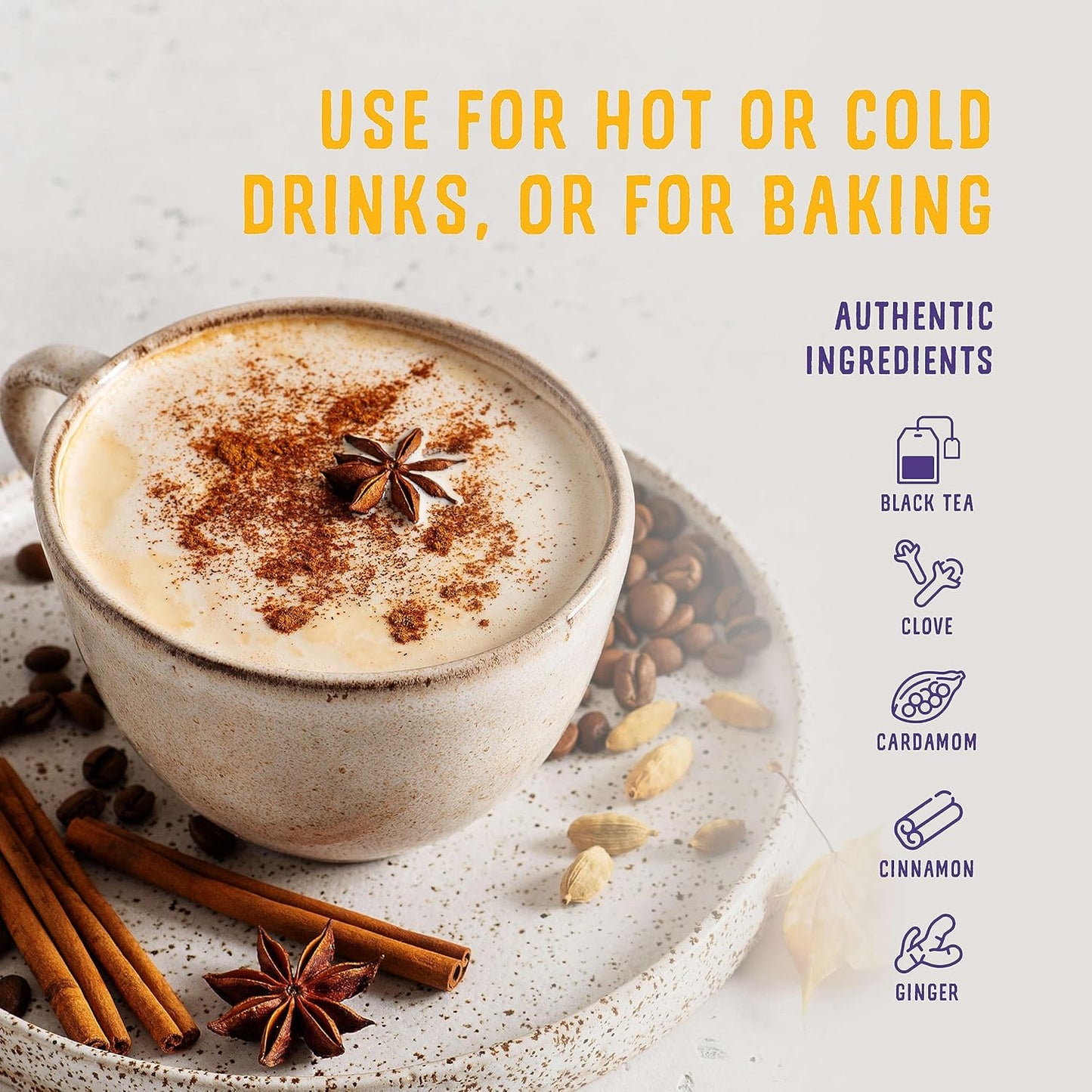 Oregon Chai Original Dry Chai Latte Mix, 10 Ounces (Pack of 6)