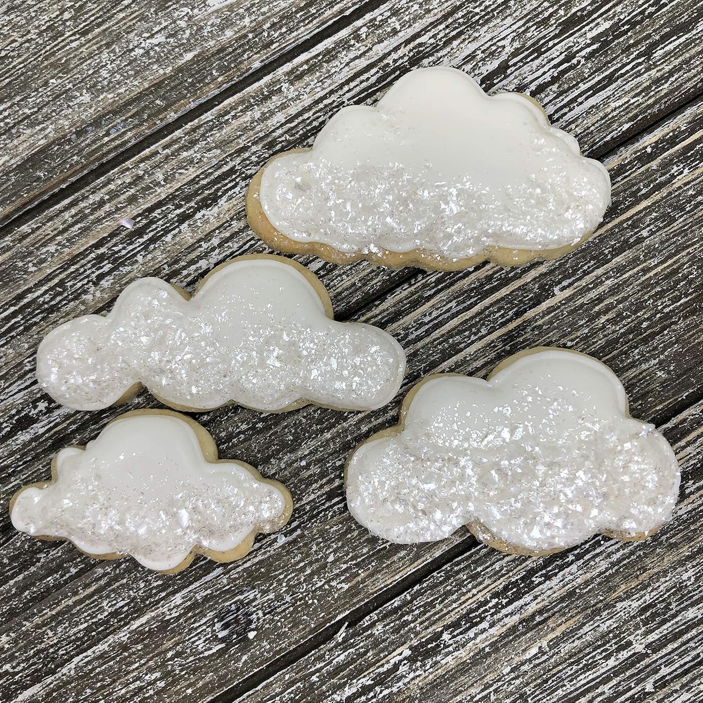 BAKELL White Edible Glitter, 25 Grams | TINKER DUST Edible Glitter | KOSHER Certified | 100% Edible Glitter | Cakes, Cupcakes, Cake Pops, Drinks, Dessert Vegan Glitter & Dusts (25g, White)